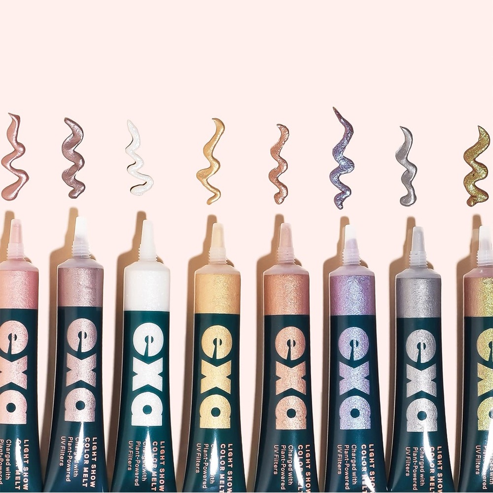 EXA Dear Diary light show color melt sparkler metallic foil gel pigment